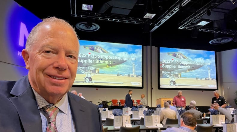 Barry Spilka is President and CEO of Aviation Ground Equipment in Franklin, Ohio. (CONTRIBUTED)