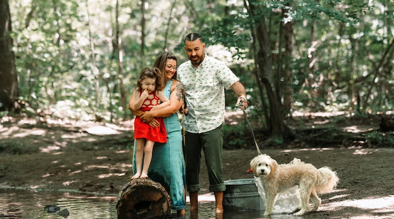 Contributor Kinzer Myer with her family. (Photo credit: Sarah Clark Photography)