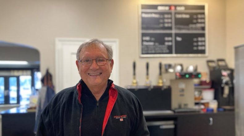 Bill Northcutt inside the Centerville Boston Stoker.