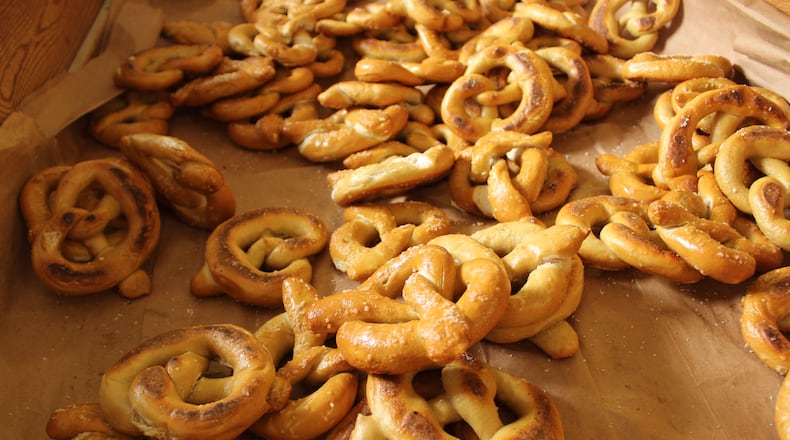 Smales Pretzel Bakery in Dayton is reopening Saturday, Sept. 28 with $1 pretzels after being closed for a month due to a small oven fire (FILE PHOTO).