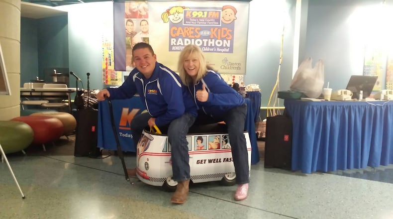 James Frye “Frye Guy” and Nancy Wilson have been manning the mics at K99 together since 2010, and there’s no more dynamic duo in country radio. CONTRIBUTED PHOTO