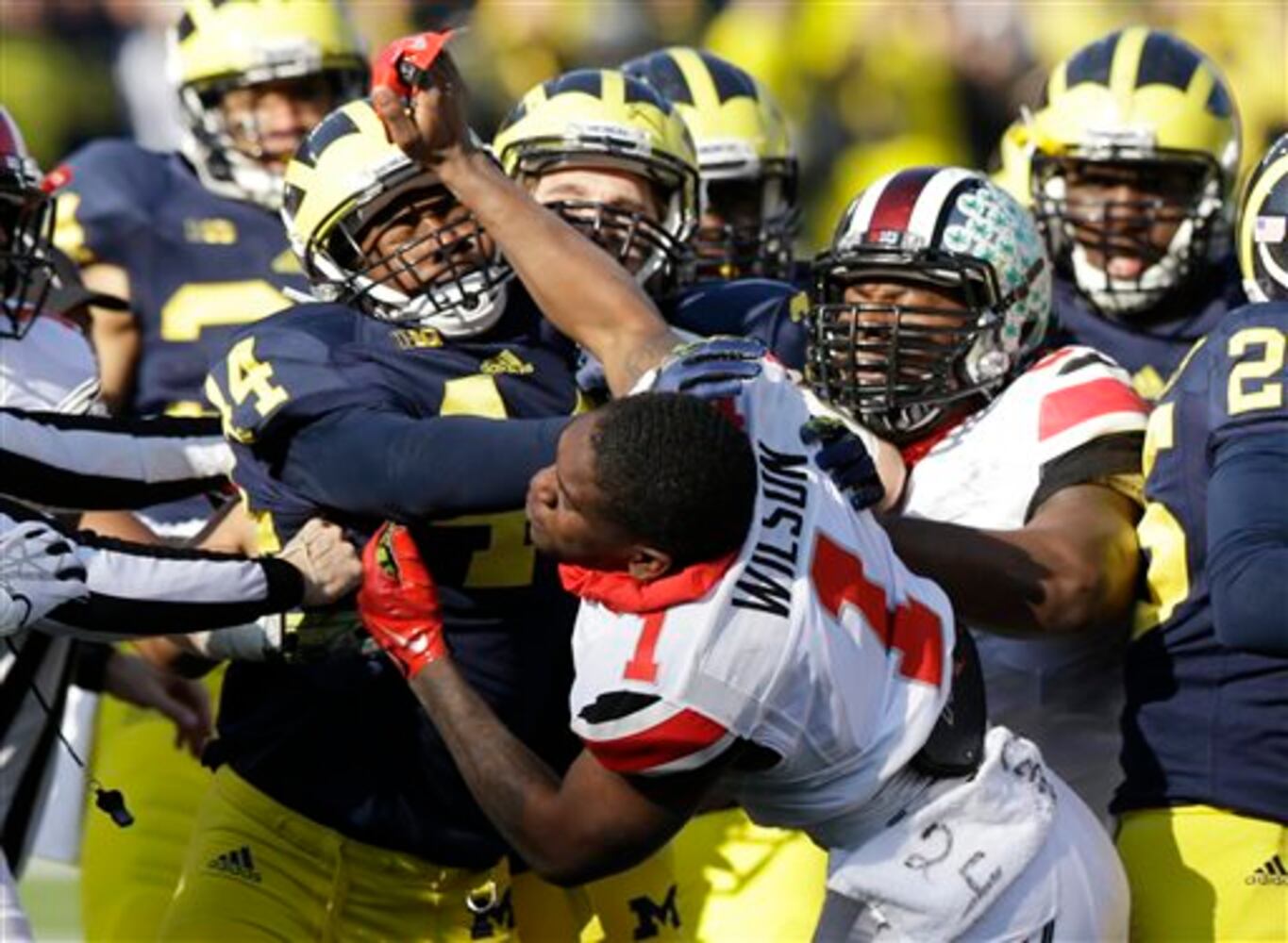 Check out the action from The Big House