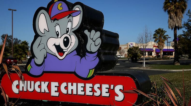 Chuck E. Cheese's files for bankruptcy and closes three Ohio locations. The locations in Springfield and near the Dayton Mall remain open.
