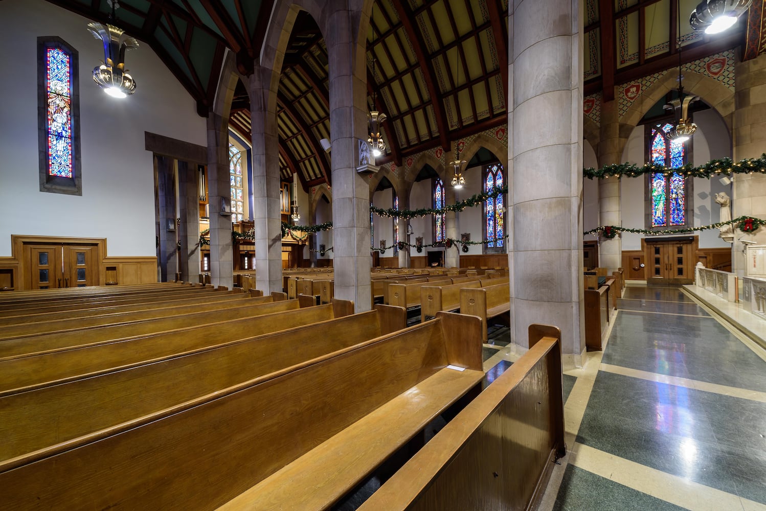 PHOTOS: A look inside St. Anthony of Padua Catholic Church decorated for Christmas