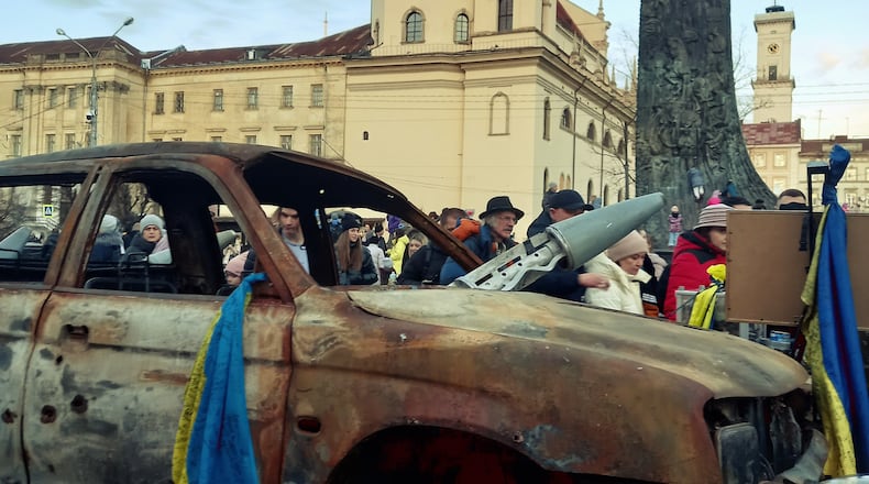 Yarema Semaniv, 24, studies theology at Ukrainian Catholic University and plans to pursue a post-graduate degree in psychology. Contributor Kathi Kizirnis writes " Yarema’s photos struck a different, more sensitive nerve than did the images of abject misery and violence I was seeing on my screens. Somehow, they seemed more real. Yarema likes to shoot at night when, he said, it’s easier to tune in to 'big things in small moments,' and find solace in self-expression." You can find more of his work on Instagram at @yarema.semaniv to see more of his photos. (CONTRIBUTED)