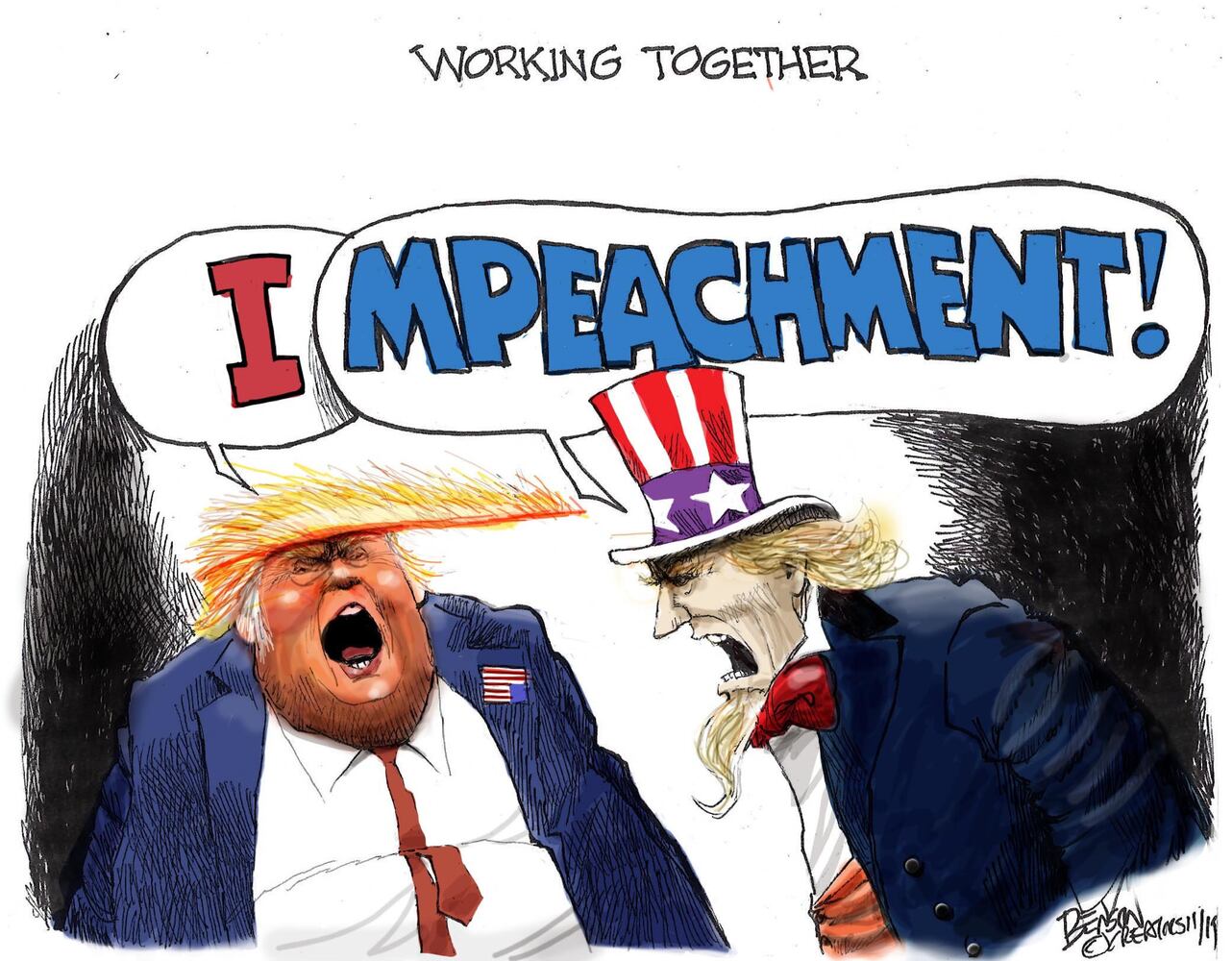 Week in cartoons: Impeachment, Jim Jordan and more