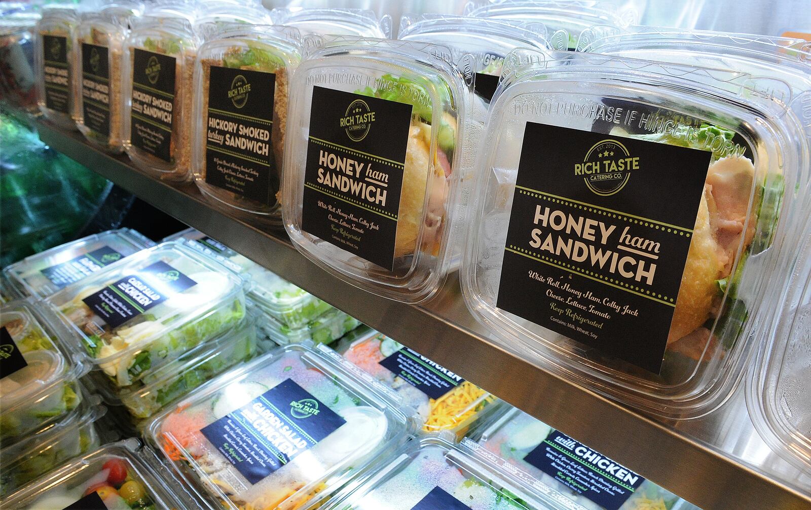 Rich Taste Catering is a full service catering company.  MARSHALL GORBY\STAFF