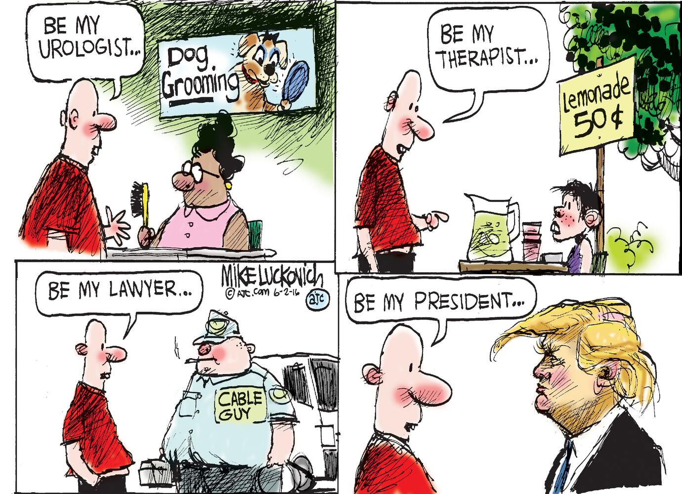 Today's cartoons 6/2
