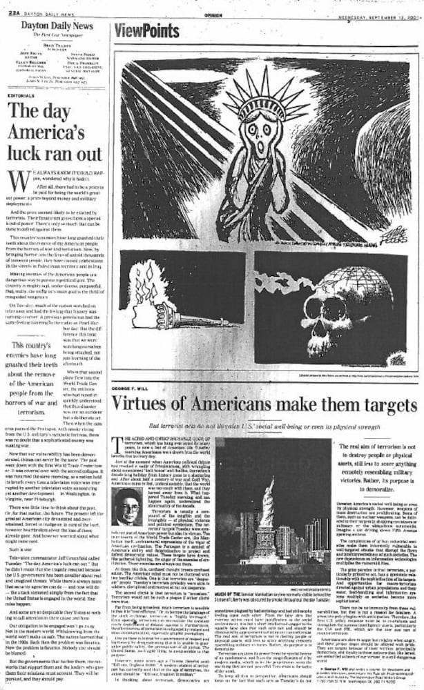 DDN coverage of Sept. 11