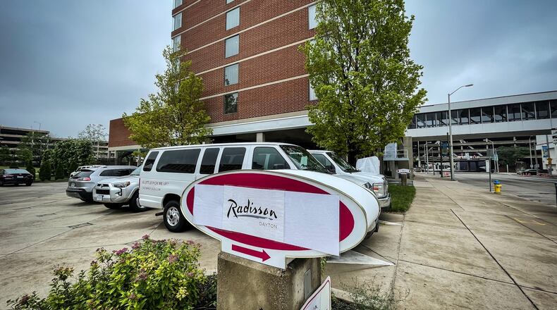 A real estate investment company based in Florida has purchased the Crowne Plaza hotel property in downtown Dayton for $13.1 million. JIM NOELKER/STAFF