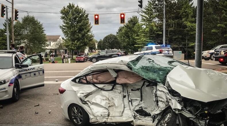 A high-speed police chase through Moraine and Miami Twp. last week resulted in the death of Mary Taulbee, an uninvolved motorist from Lebanon. An 18-year-old woman with a Dayton address has been arrested for the theft of a Jeep, which prompted the chase by a Moraine police officer. STAFF