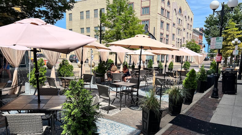 Salar Restaurant & Lounge's patio.