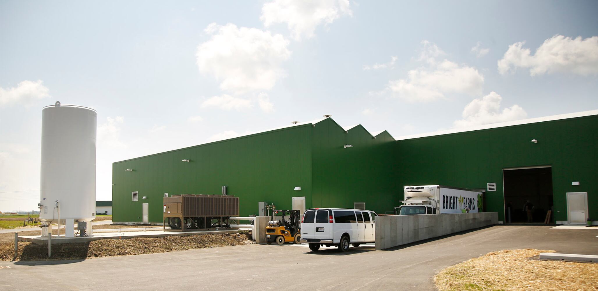 BrightFarms Ohio Greenhouse harvests first hydroponic greens in Wilmington