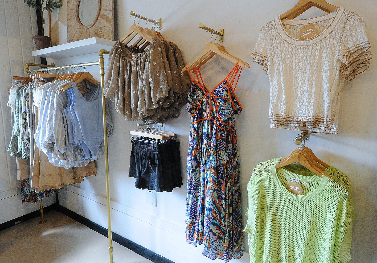 Shoppe Smitten at 11 S. Main St. in Uptown Centerville will have clothing, jewelry, accessories, home décor, apothecary items and gifts. MARSHALL GORBY\STAFF