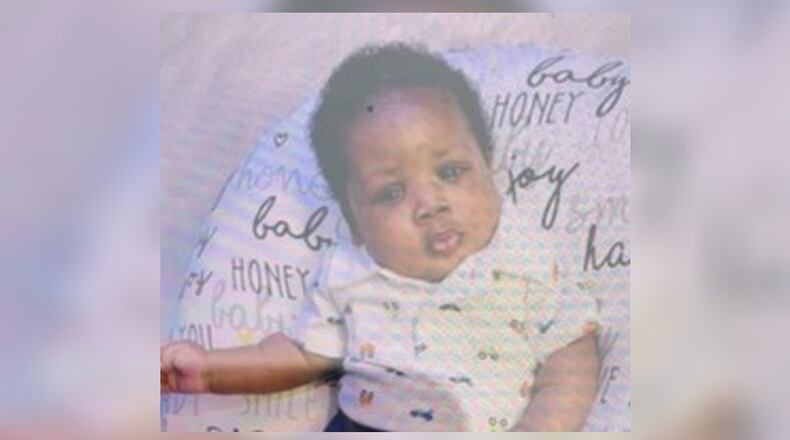 An AMBER Alert was issued for 4-month-old Alpha Kamara after the boy was inside an SUV taken in Columbus Tuesday, Feb. 9, 2021. Photo courtesy AMBER Alerts
