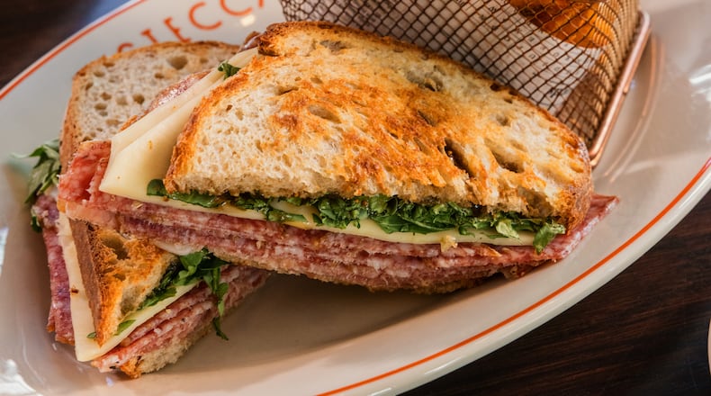 The Ardent Muffaletta at Bistecca in Dayton. CONTRIBUTED