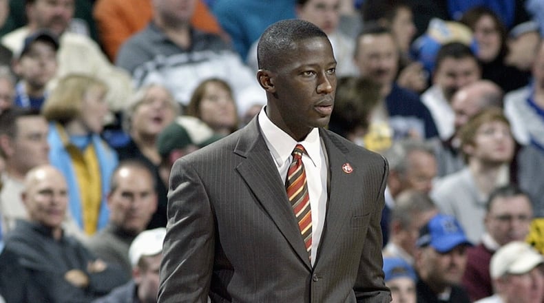 Anthony Grant coaches with VCU against Duke in the 2007 NCAA tournament on March 15, 2007 in Buffalo, New York. Getty Images photo