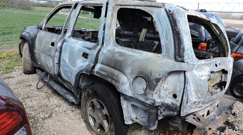 The Ohio State Fire Marshal’s Office and Preble County Sheriff’s Office are investigating two vehicle fires on Shields Road in Lewisburg. Photo courtesy the Ohio Department of Commerce.
