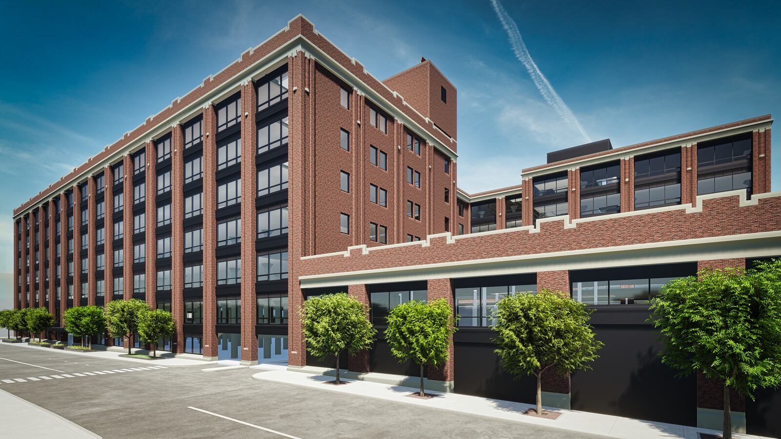 A rendering of the Delco, the former Mendelsons building. CONTRIBUTED BY THE COLUMBUS ARCHITECTURAL STUDIO