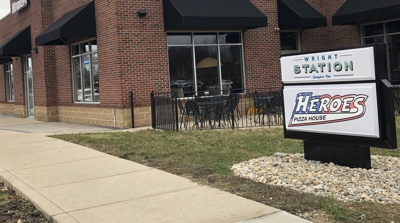Heroes Pizza House is located at 92 Edgebrooke Drive in Springboro. STAFF/LAWRENCE BUDD