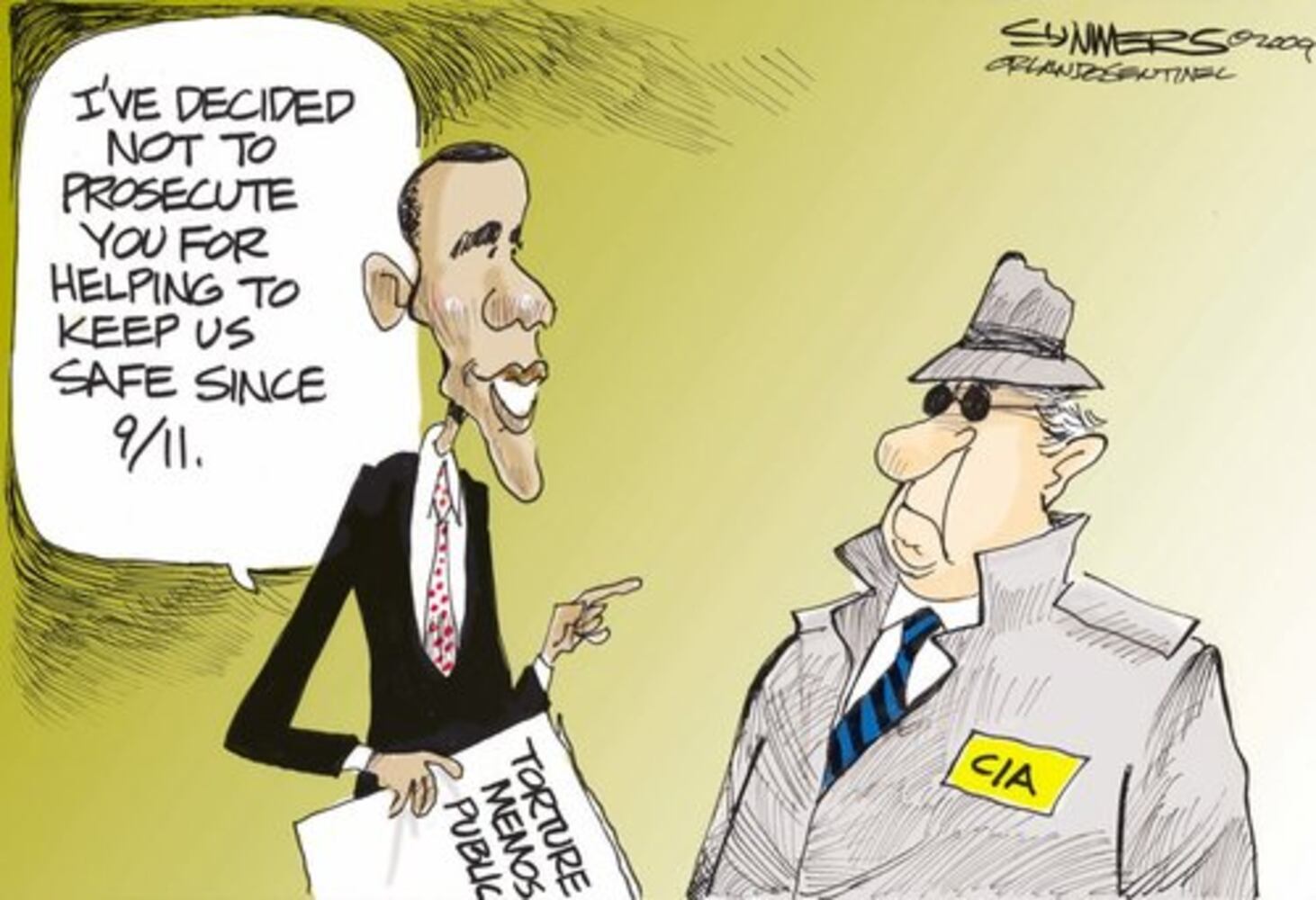 Editorial cartoons