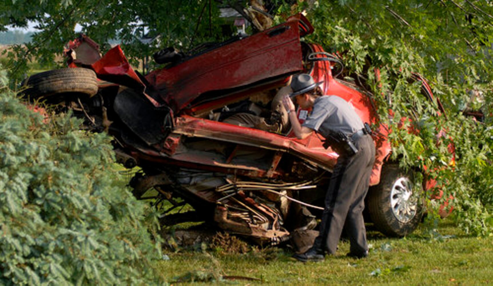 Driver killed in crash on U.S. 68