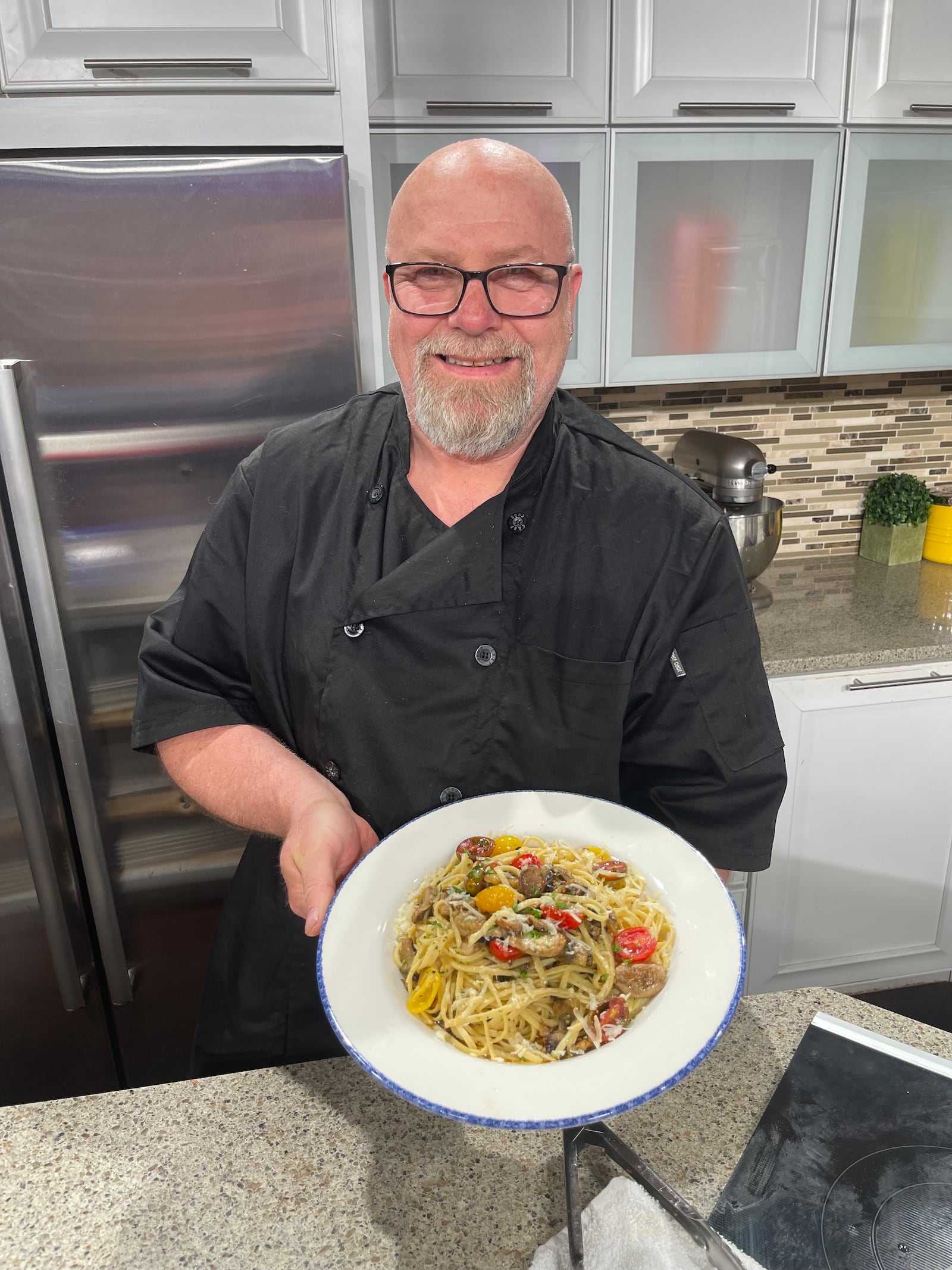 Franco Gallo, owner of the Italian family restaurant Franco the Foodie, is in a Cincinnati hospital. His family created a GoFundMe page for support while they hope for a second heart transplant. PHOTO CONTRIBUTED BY KAREN GALLO.