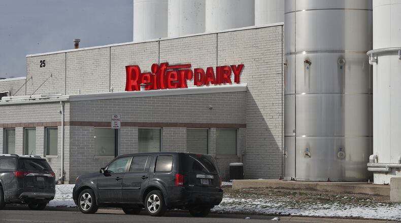 Reiter Dairy on Commerce Drive in Springfield. Dean Foods, which owns Springfield’s Reiter Dairy, has filed for bankruptcy. BILL LACKEY/STAFF