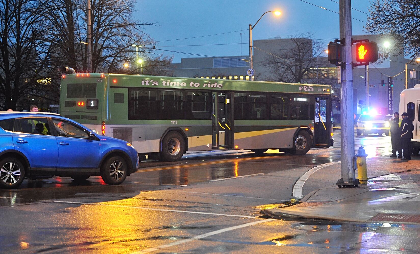 PHOTOS: Woman in crosswalk struck, killed by RTA bus