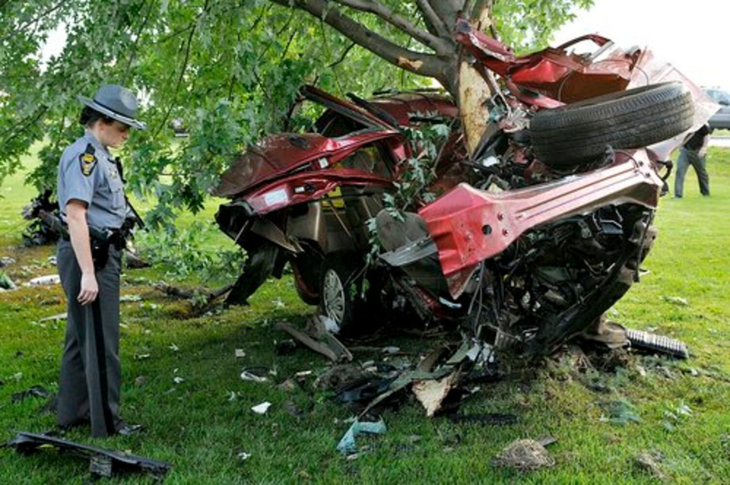 Driver killed in crash on U.S. 68