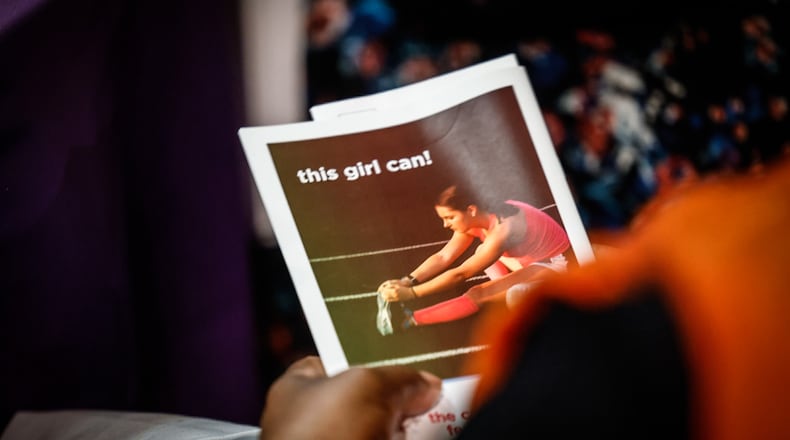 Hundreds attended the YWCA Dayton's Women of Influence luncheon at the Dayton Convention Center Thursday March 9, 2023. Sponsors of the event were CareSource, Dayton Children's and Kettering Foundation. JIM NOELKER/STAFF