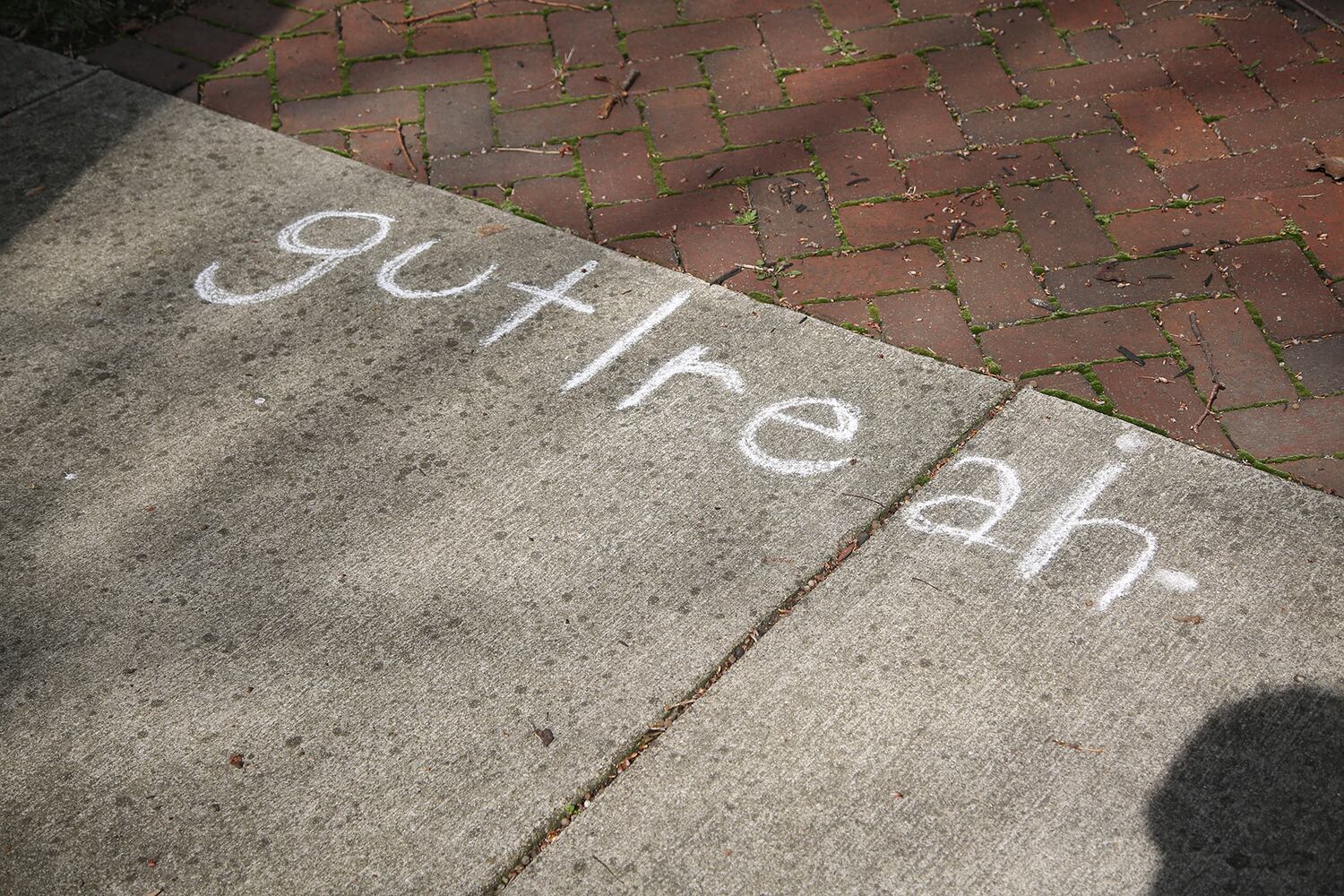 PHOTOS: Simon Says and outdoor word scrambles, Daytonians get creative with social distancing
