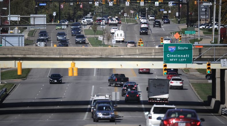 The Ohio Department of Transportation will provide $3 million in new commitments to improve the Interstate 675/Wilmington Pike interchange for a project involving Centerville, Greene County and Sugarcreek Twp. FILE
