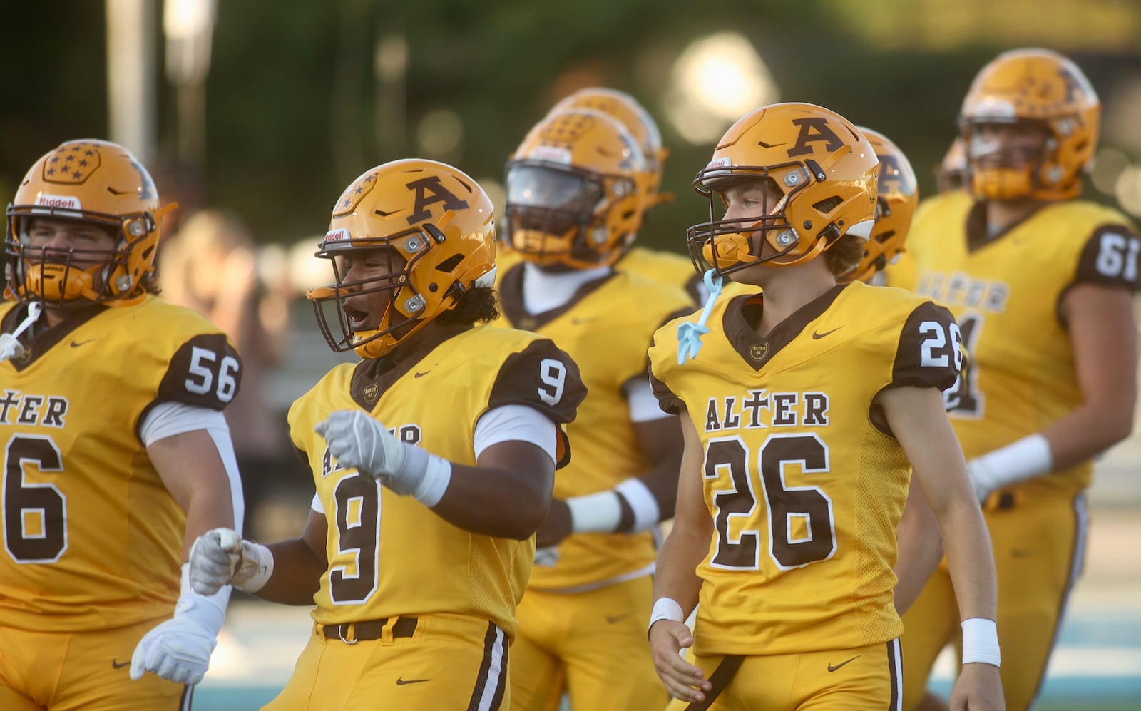 Trotwood-Madison against Alter on Friday, Sept. 12, 2025, at Roush Stadium in Kettering. David Jablonski/Staff