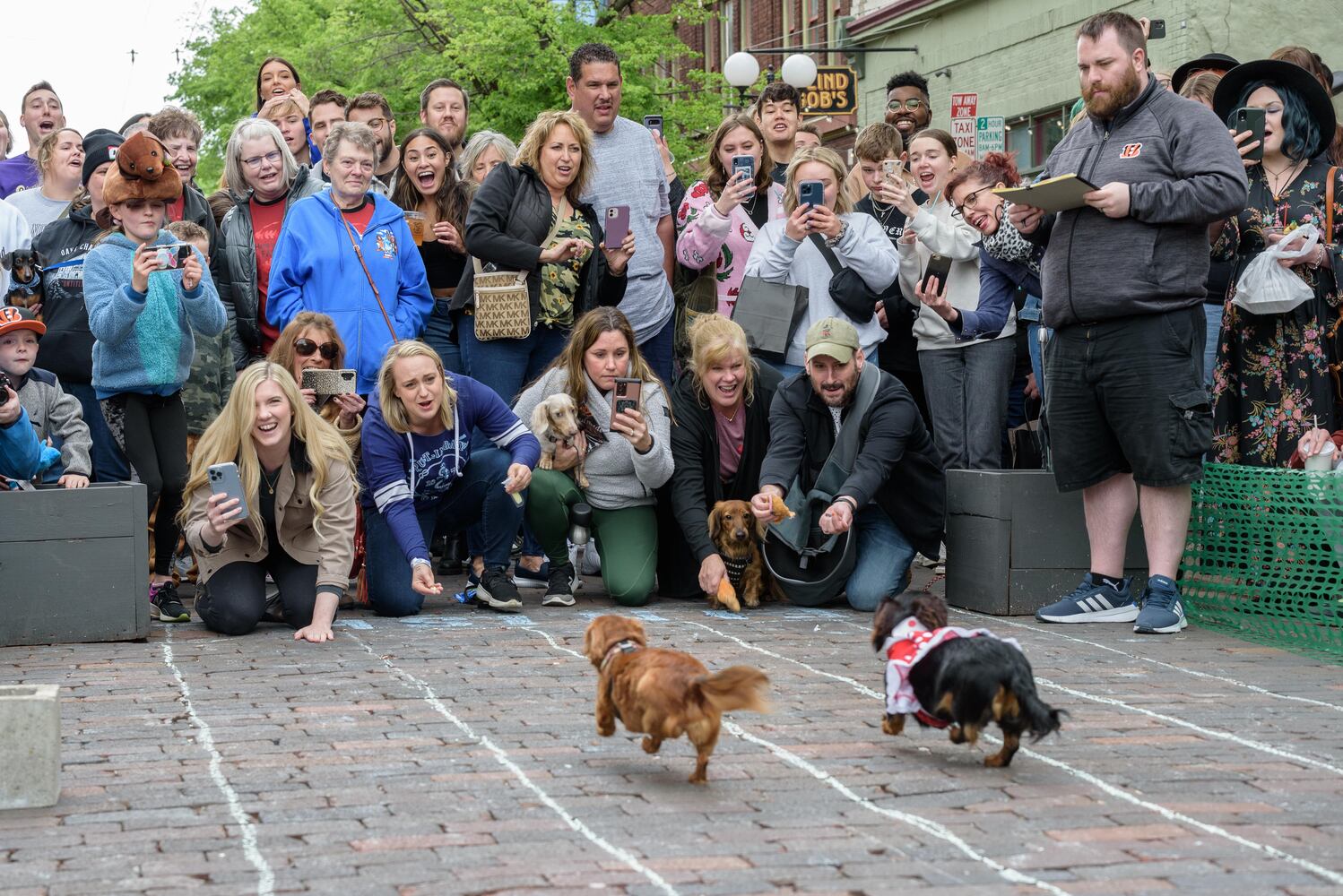 PHOTOS: Did we spot you at the Derby Day Wiener Dog Race in The Oregon District?