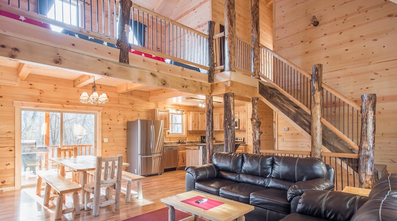 New and existing guests at The Inn & Spa at Cedar Falls in Hocking Hills can now book a stay in large, fully-loaded lodges that sleep up to two dozen guests.