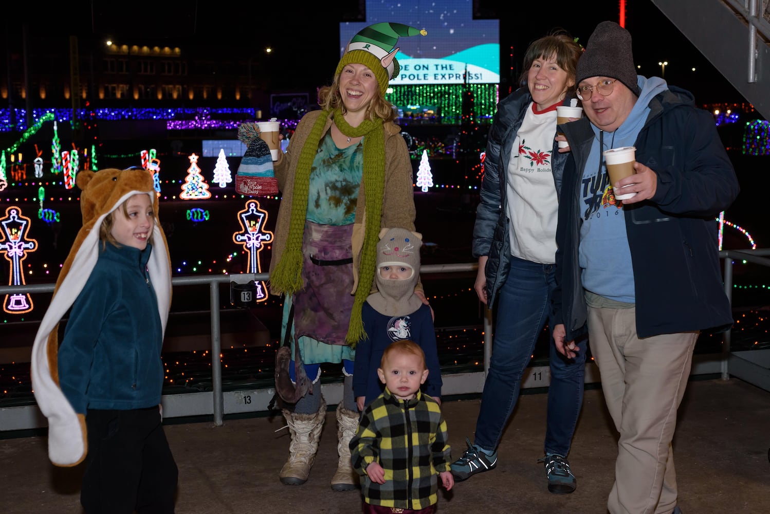 PHOTOS: Deck the Diamond at Day Air Ballpark