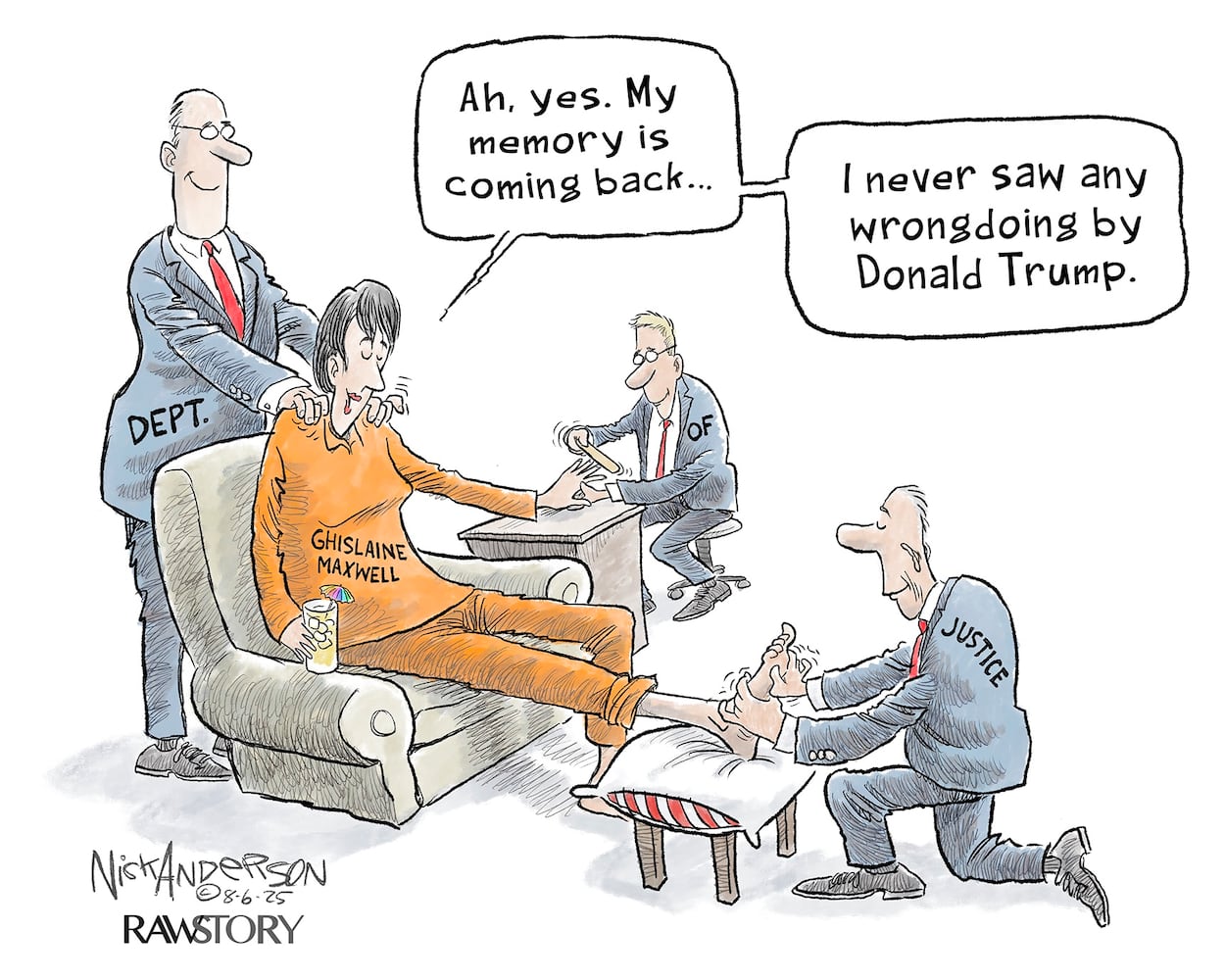 CARTOONS: Nick Anderson, Aug. 10, 2025
