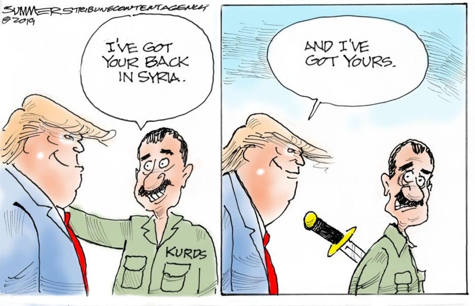 Week in cartoons: Impeachment inquiry, China and more