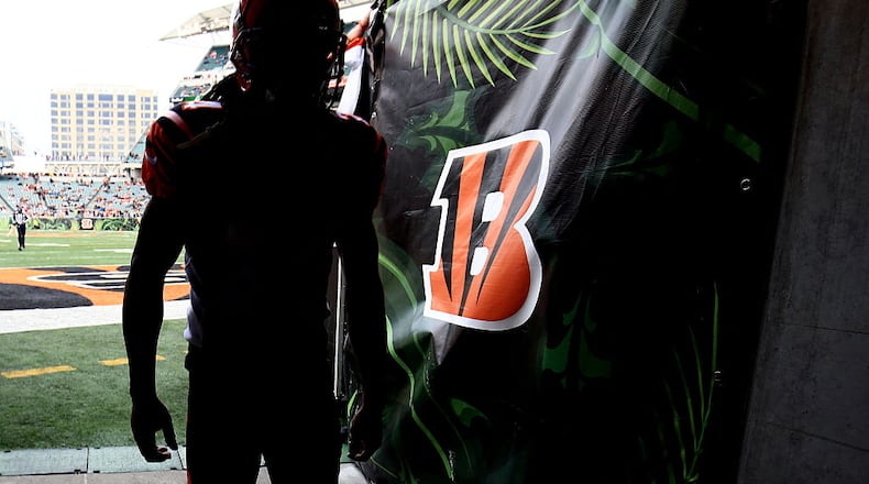 CINCINNATI, OH - JANUARY 3: Cornerback Adam Jones #24 of the Cincinnati Bengals walks off the field prior to the game against the Baltimore Ravens at Paul Brown Stadium on January 3, 2016 in Cincinnati, Ohio. (Photo by Andrew Weber/Getty Images)