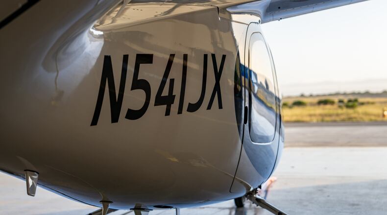 Joby said it rolled its second production prototype aircraft off the line as the company announced the start of work on an expansion to its manufacturing facilities in Marina, California. Joby Aviation Photo