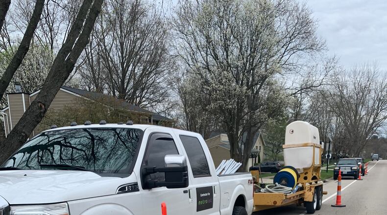 Construction of Metronet's 100% fiber optic network begins in Bellbrook. (Photo: Business Wire)