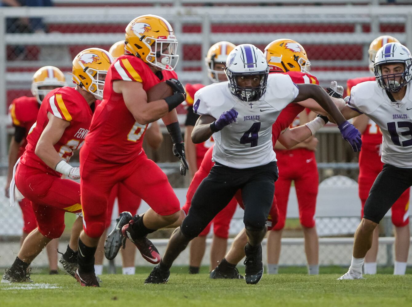 Fenwick football falls to Saint Francis DeSales Friday, Sept. 27