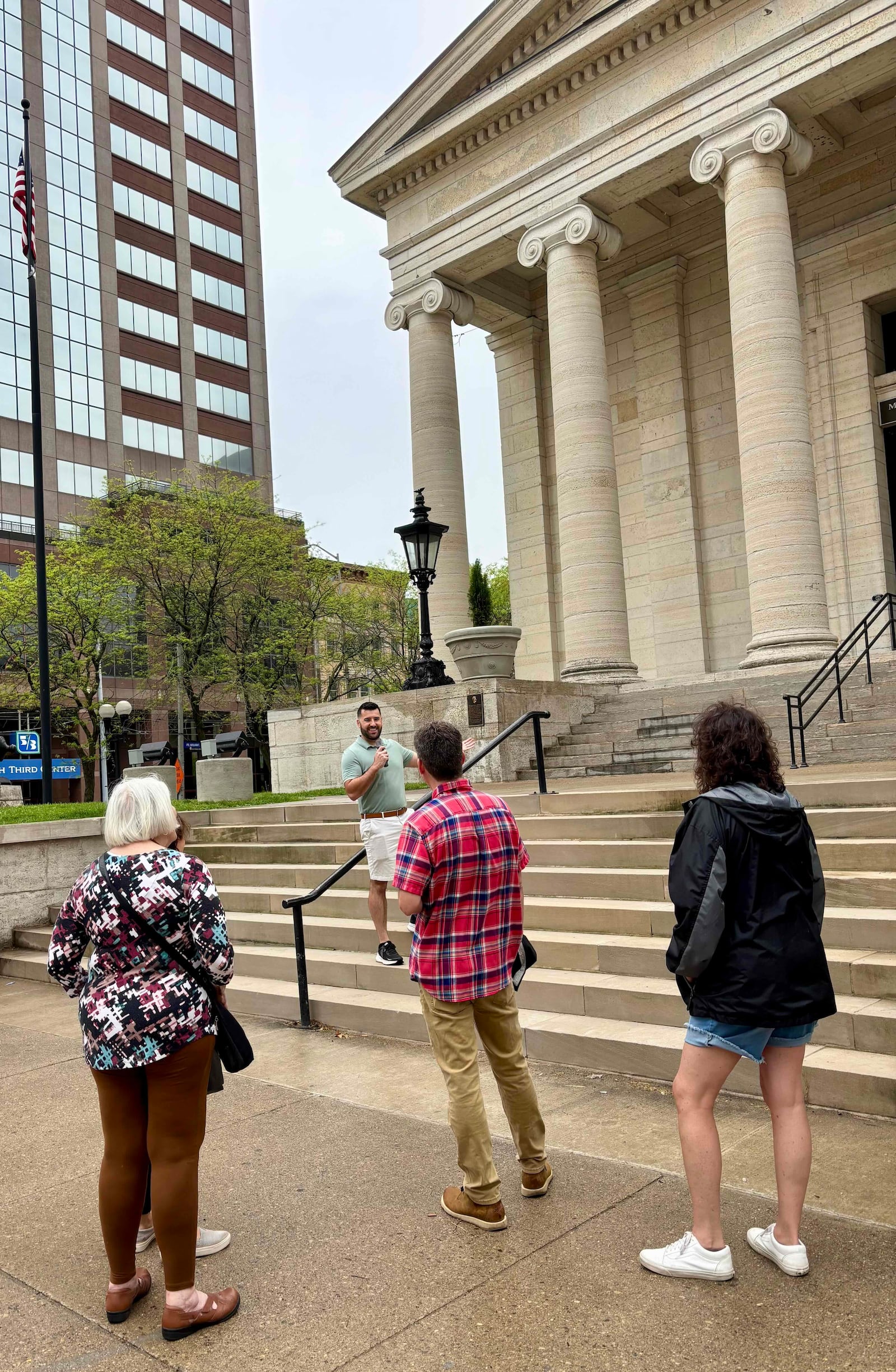 The Old Montgomery County Courthouse is just one of many stops during the Downtown Dayton Historic Walking Tours. DEBBIE JUNIEWICZ/CONTRIBUTED