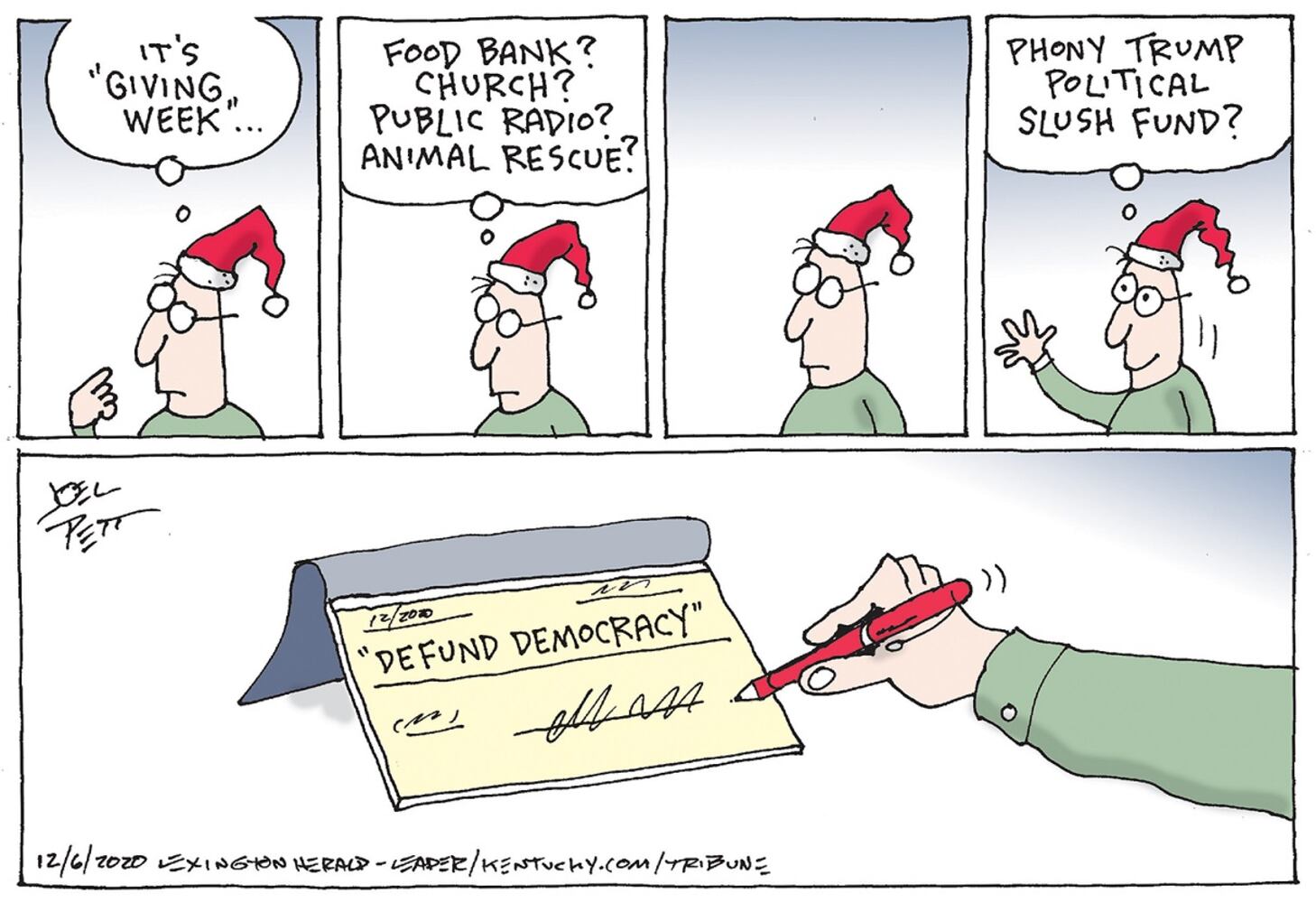 Week in cartoons: Biden's boot, presidential pardons and more