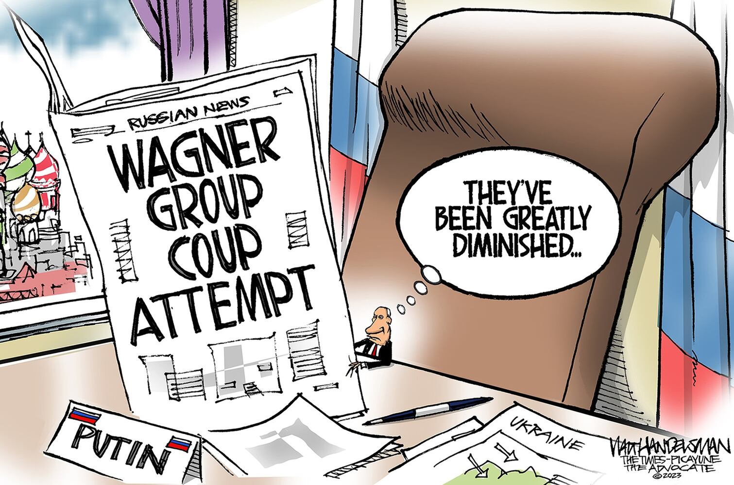 CARTOONS: Walt Handelsman, June 28, 2023