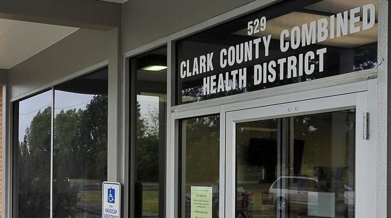 The Clark County Combined Health District has reported a second positive test for COVID-19, or coronavirus. Bill Lackey/Staff
