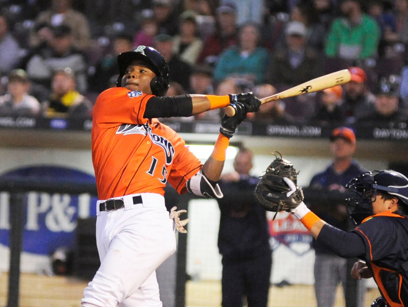 PHOTOS: Dragons vs. Hot Rods (Fri., April 5)