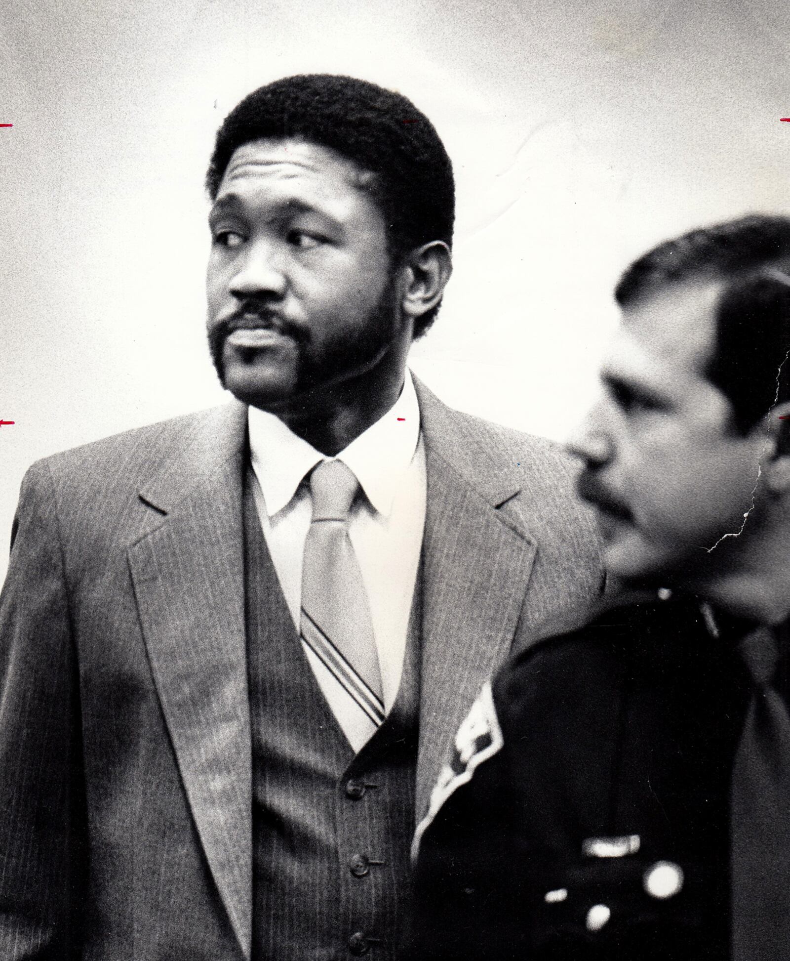 Samuel Moreland at his triat in Montgomery County Common Pleas Court in April 1986. DAYTON DAILY NEWS ARCHIVE