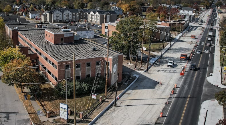 The city of Dayton has walked away from a deal to buy the former Richard Allen School at 184 Salem Ave. The city is looking for a site for a new joint police and fire station. JIM NOELKER/STAFF